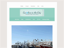 Tablet Screenshot of carolineinthecityblog.com